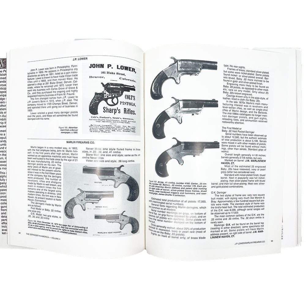 The Derringer in America by LD Eberhart and RL Wilson - Canada Brass -