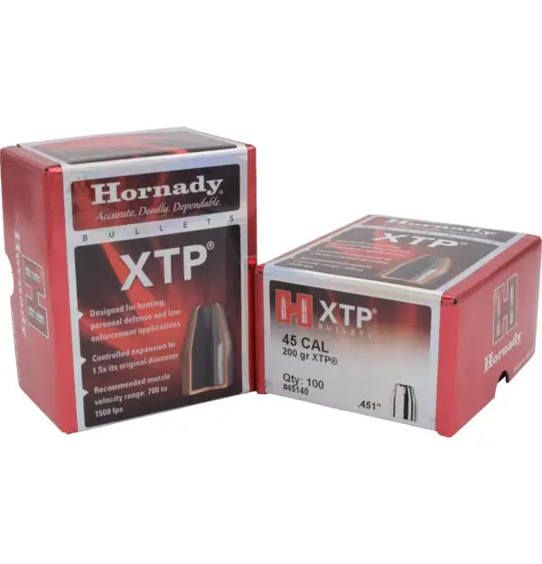 Hornady 45 Cal XTP Bullets (.451)