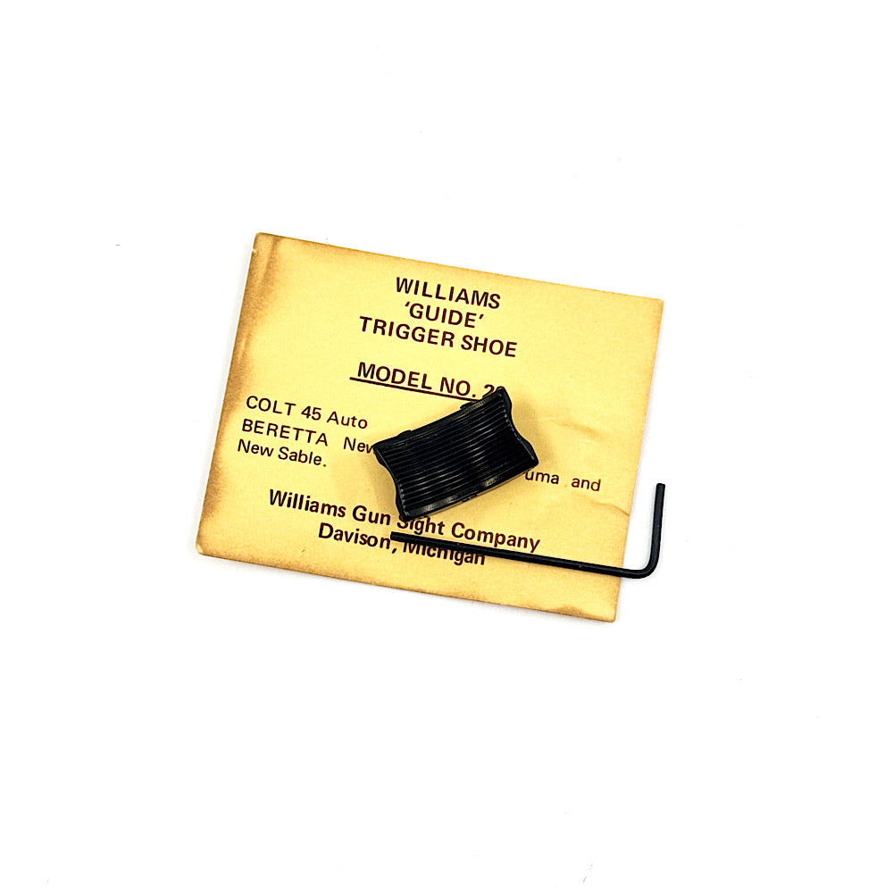 Williams Guide Trigger shoe Mod No. 20 for 1911 Colt