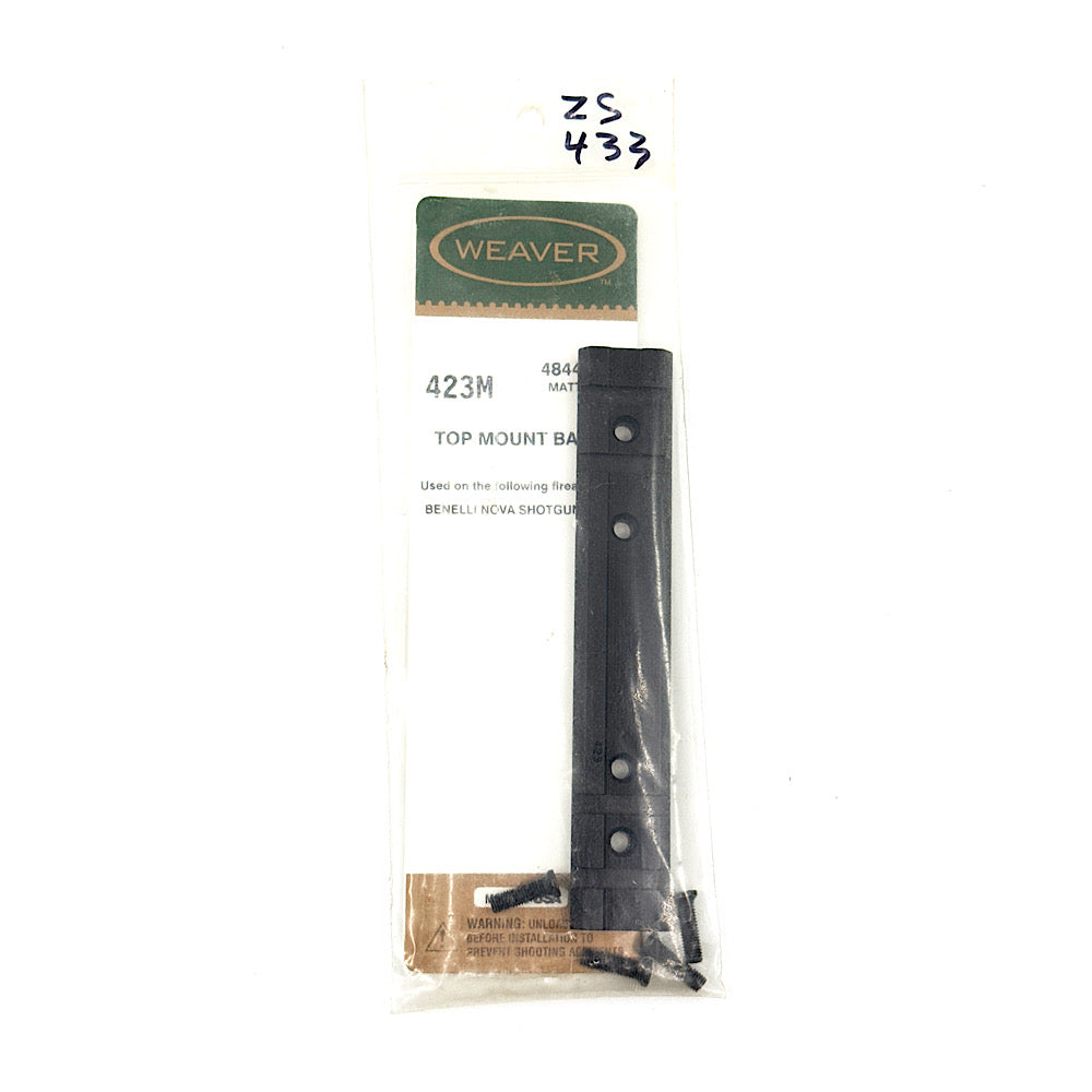 Weaver 48443 Top Mount 1 piece #423M Base