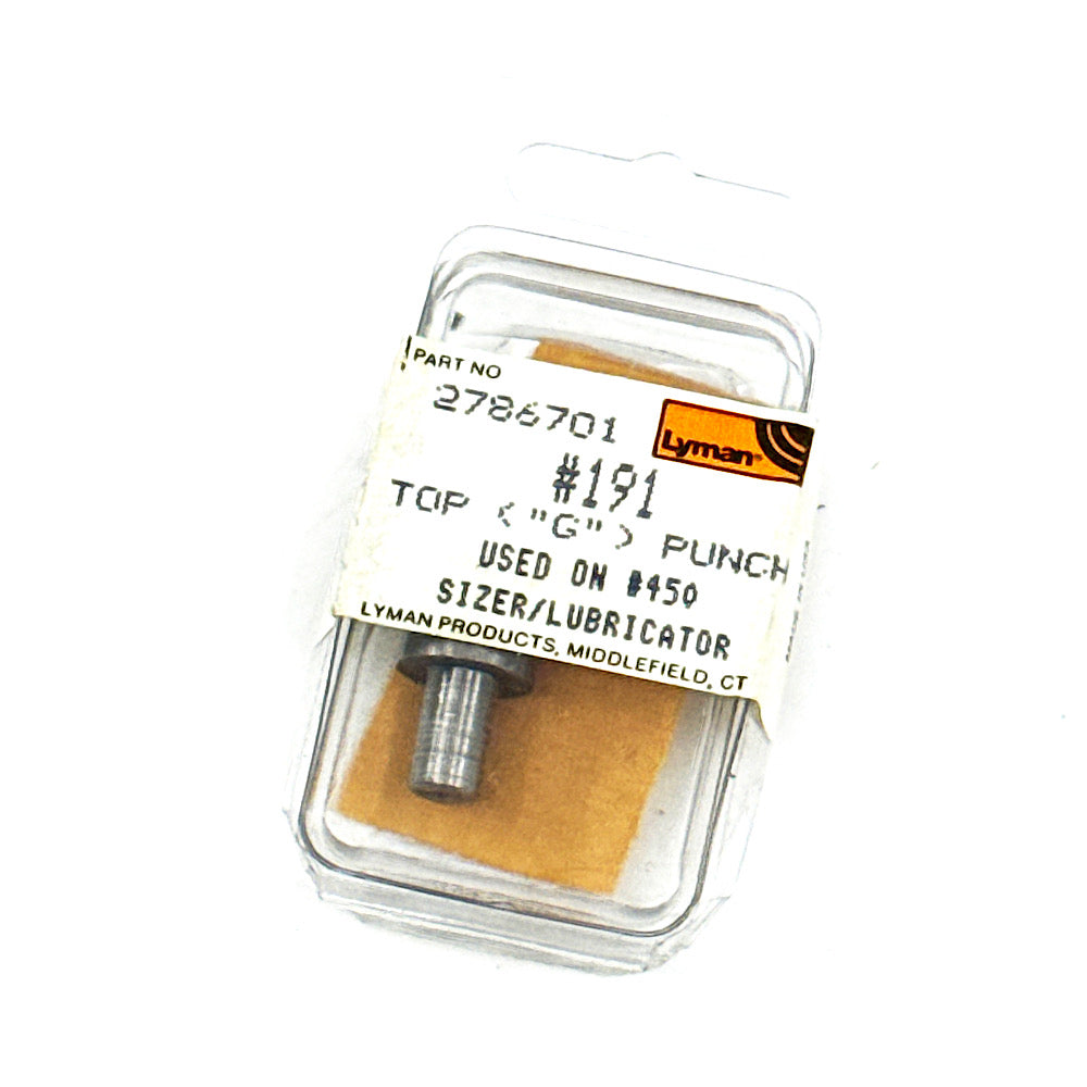 Lyman 2786701 #191 G Punch for #450 S&L