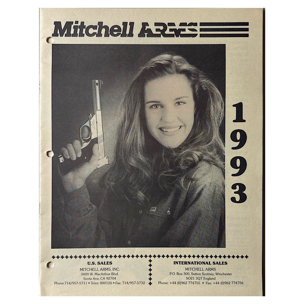 Mitchells Arms Catalogues 1988, 1990, 1992, 1993