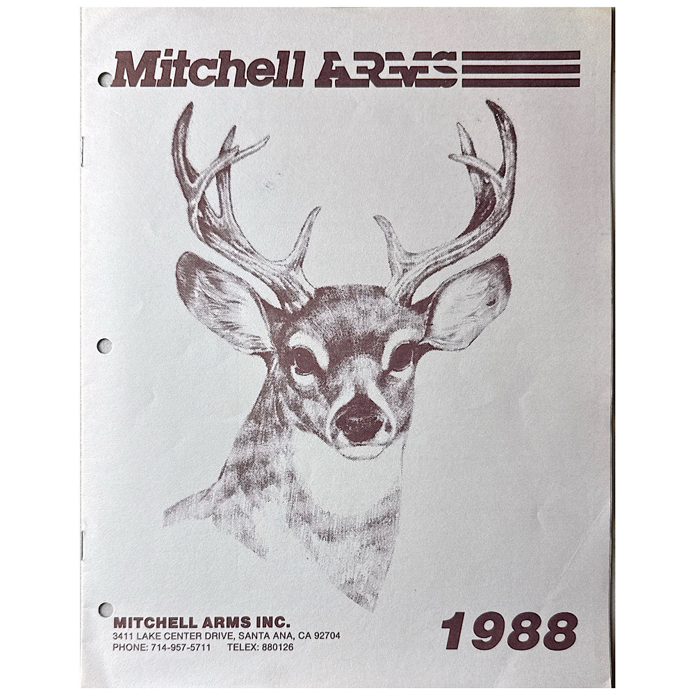Mitchells Arms Catalogues 1988, 1990, 1992, 1993