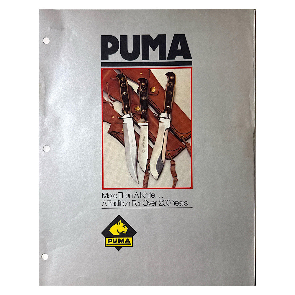 Puma 1984 Catalogue Canadian
