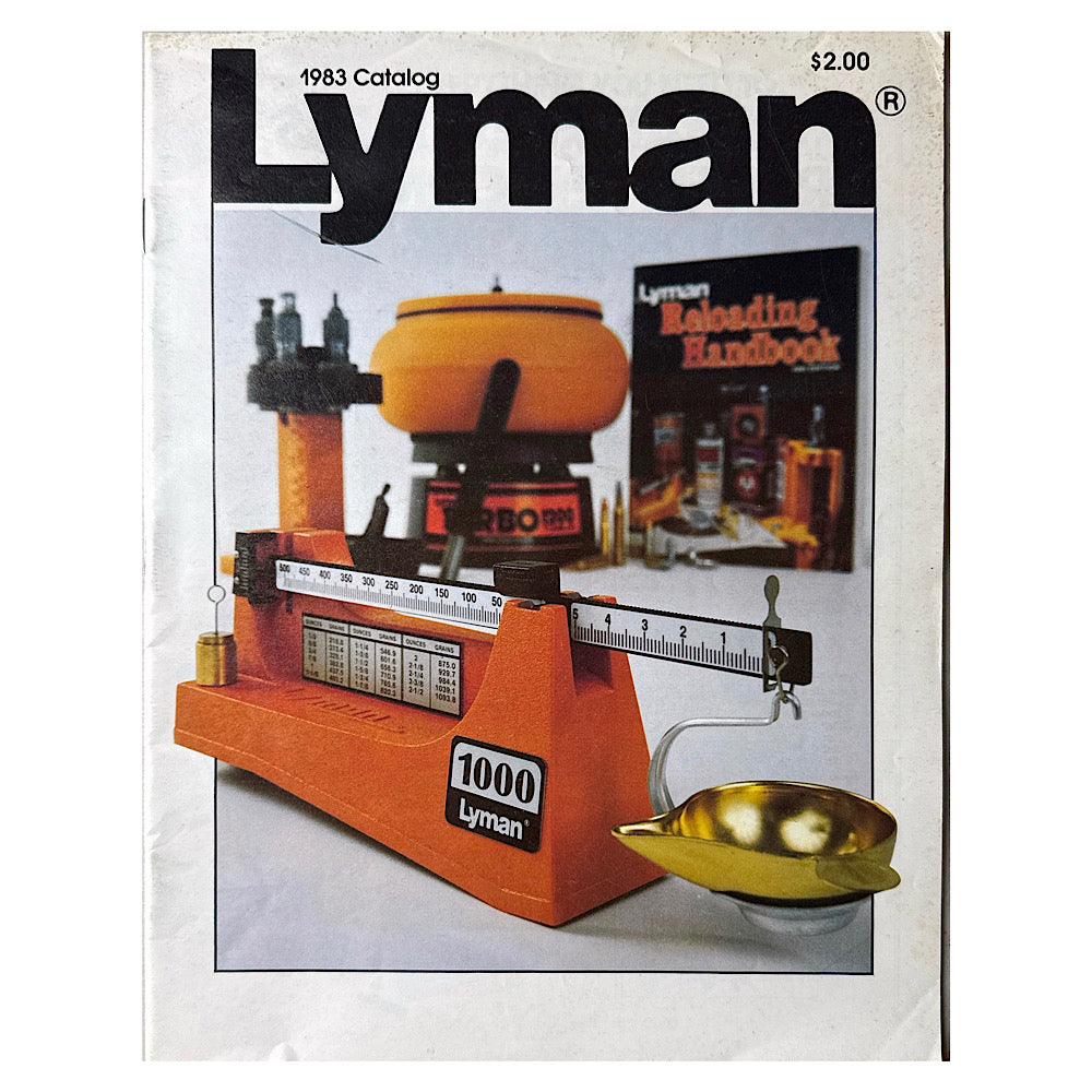 Lyman 1983 Catalogue