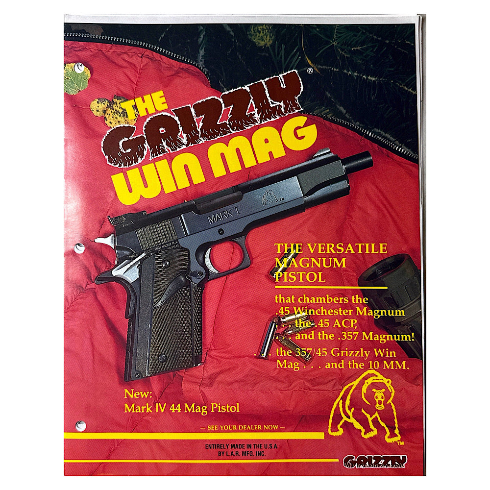 The Grizzly Win mag 1991