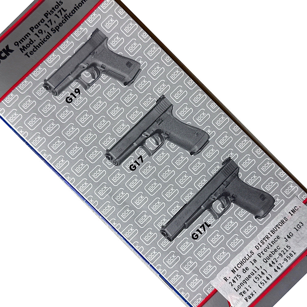 2- Early Glock, 1-1988 Early Pamphlet Catalogues