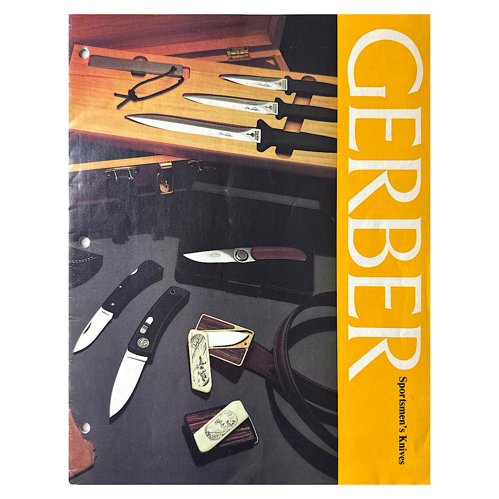 Gerber Sportsmans Knives 1983 Catalogue