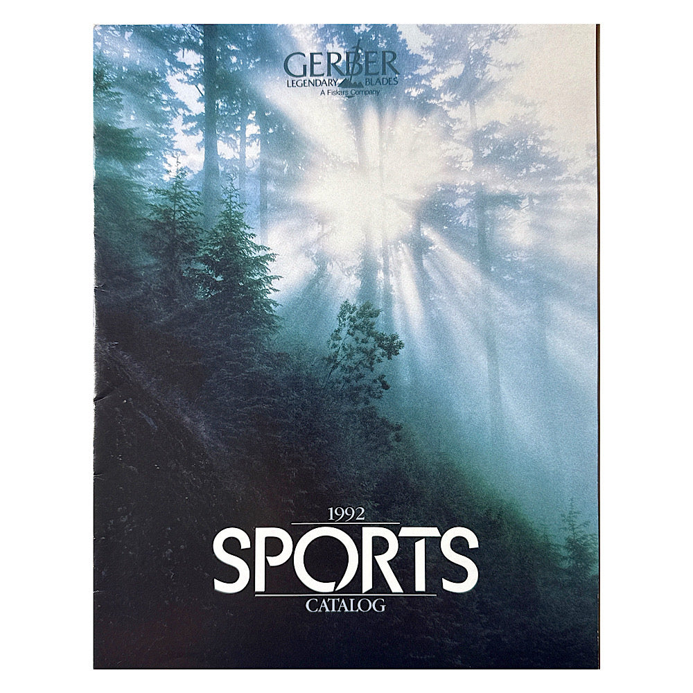 Gerber Outdoor knife Catalog 1993