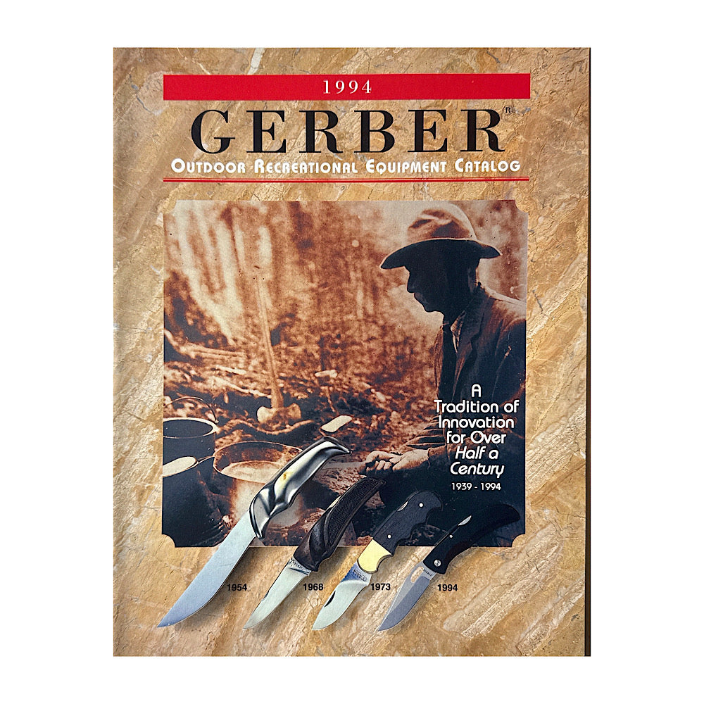 Gerber Outdoor Knife Catalog 1994