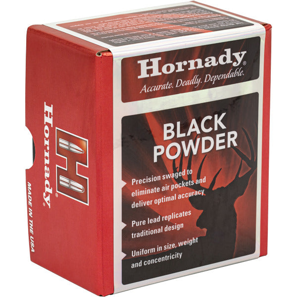 Hornady 36 Cal Lead Round Balls for Muzzleloading - Canada Brass - 