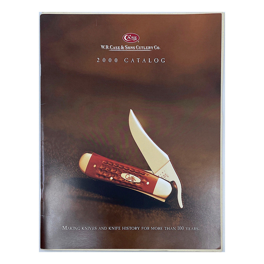 W.R. Case &amp; Sous Cutlery 2000 Catalog S.B> 47 pgs with Dealer Price List Sheets
