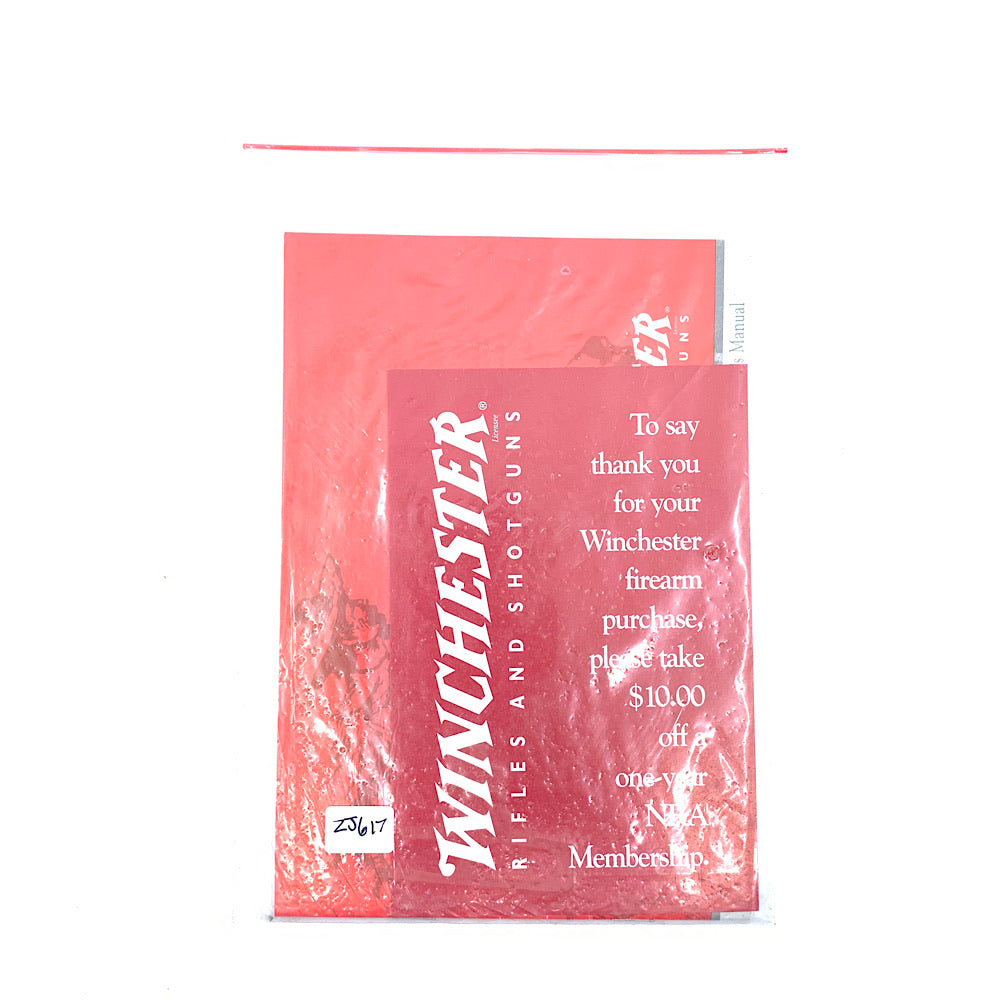 Winchester Super X2 Semi-automatic Shotgun Owner's Manual