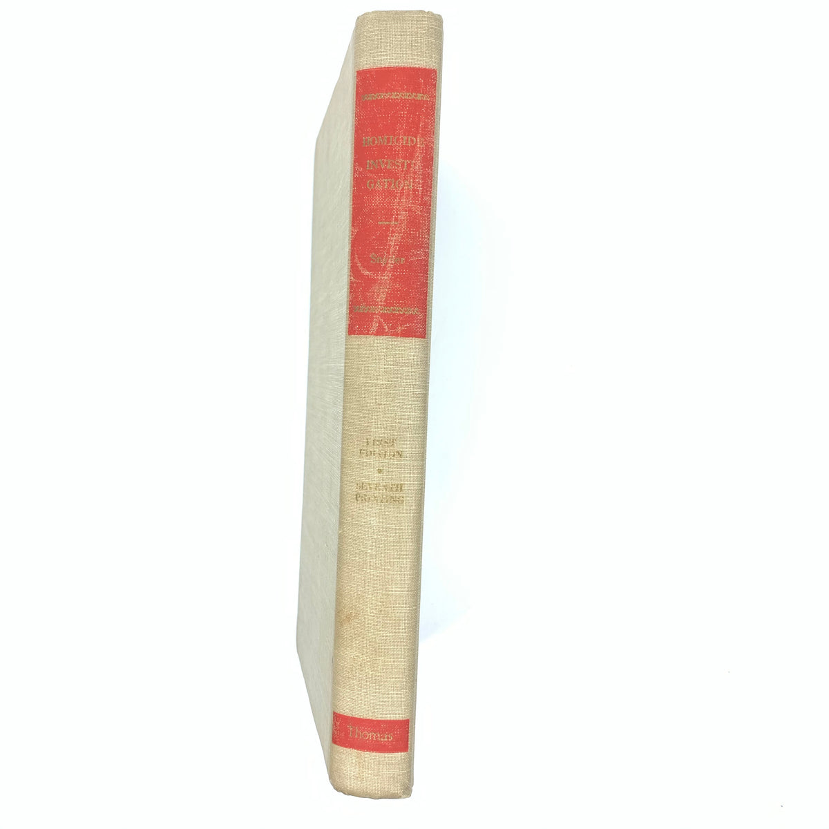 Homicide Investigation Lemoyne Snyder HC 359 pgs - Canada Brass - 