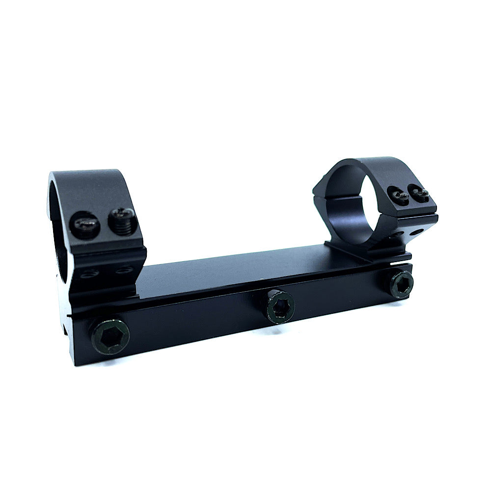 1" One piece H.D. 3/8" Grooved 3 screw Base Scope Mount with box