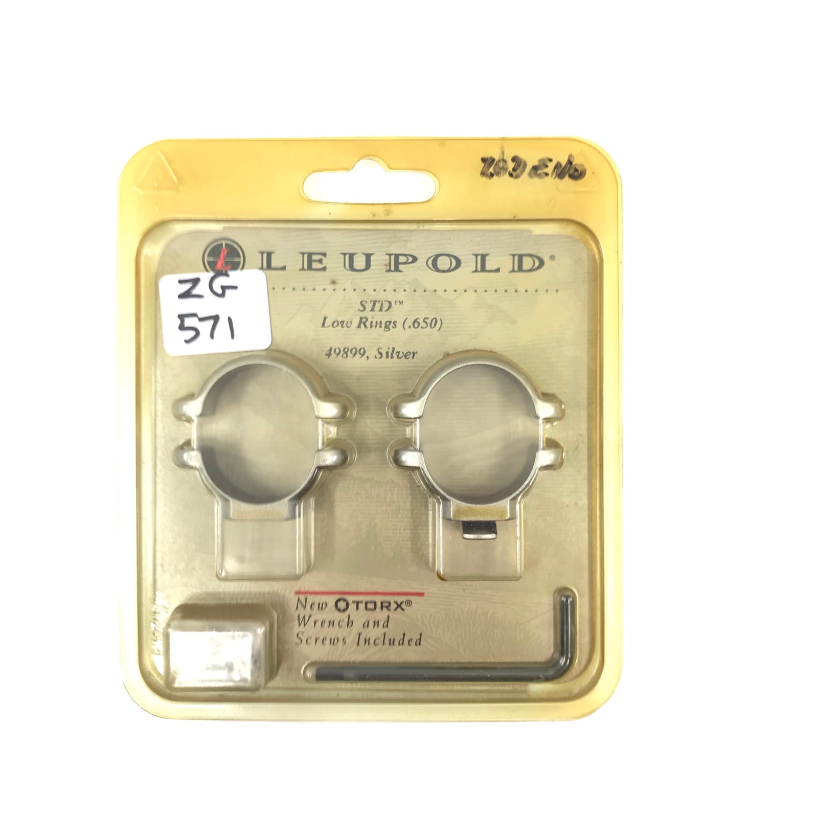 Leupold 49899 STD Low 1" Sliver Rings